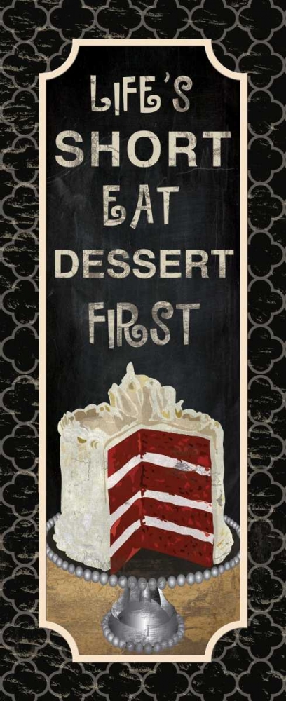 DESSERT FIRST