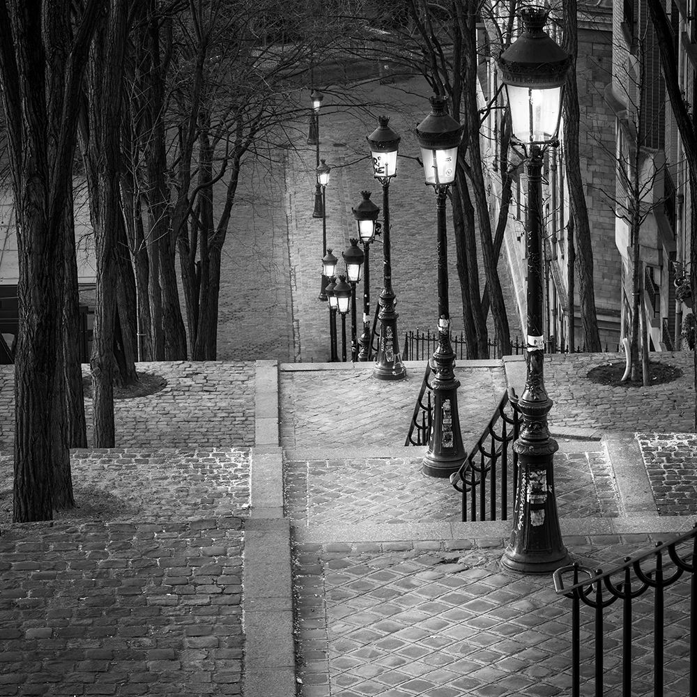 Calm evening at Montmartre