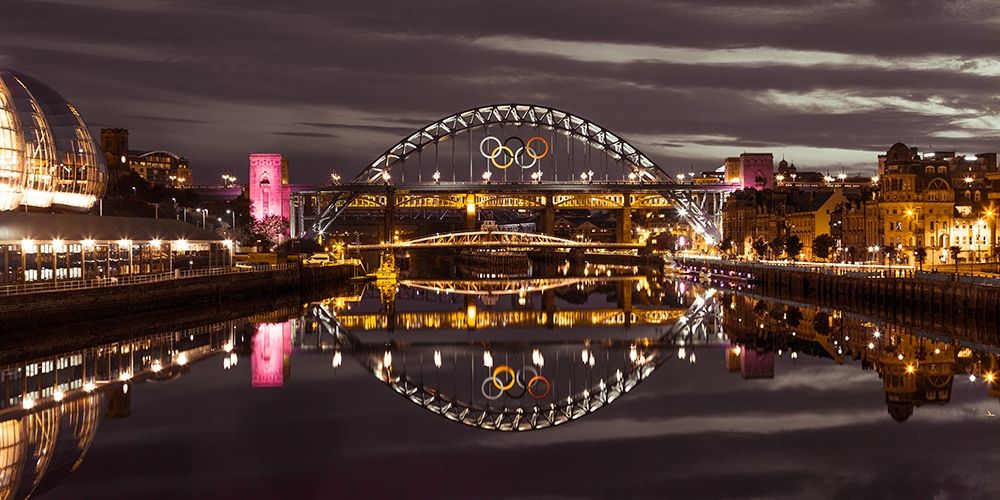 The Tyne bridge, Newcastle Upon Tyne, FTBR-1880