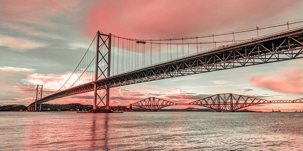 Forth Road Birdge at dusk