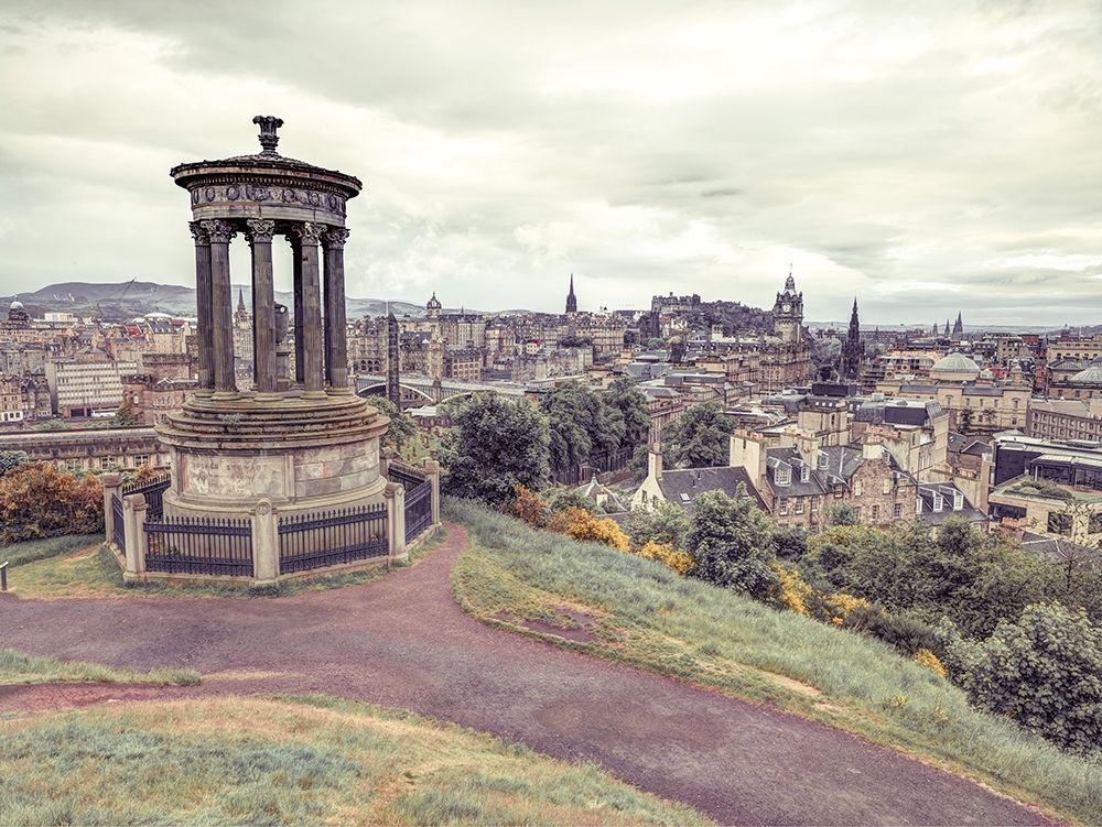 Edinburgh from Calton Hill-Scoatland