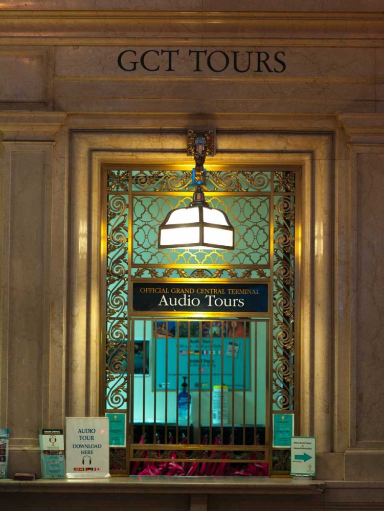 Grand central terminal window, New York