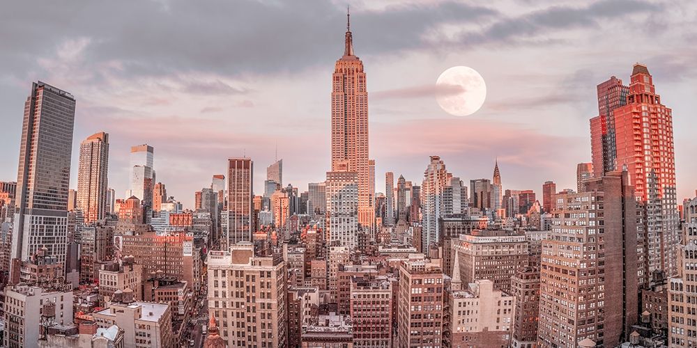 Empire State Building with Manhattan skyline - New York City