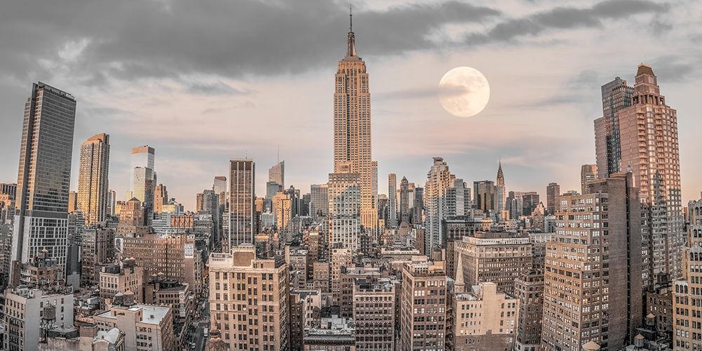 Empire State Building with Manhattan skyline - New York City