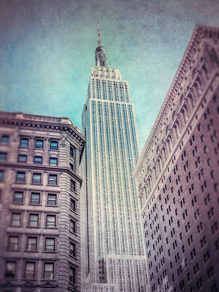 Low angle shot of a Empire State building - New York