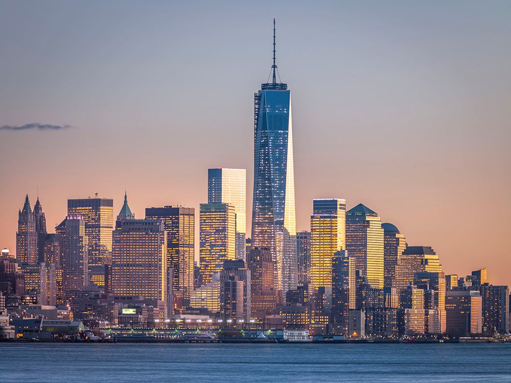 Modern architecture of Manhattan, New York