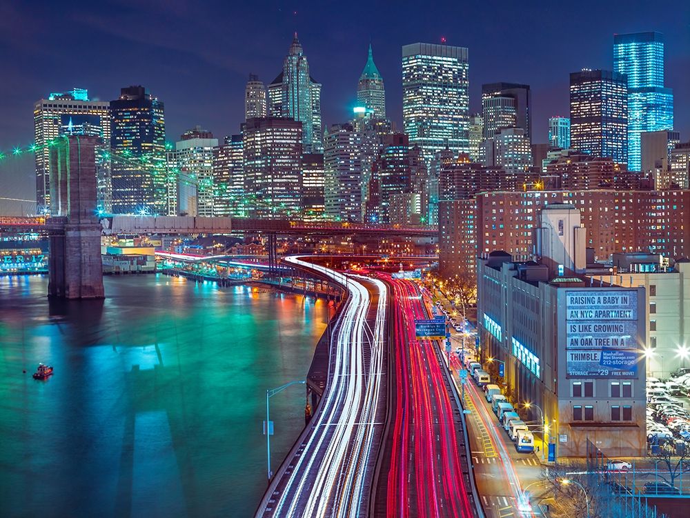 Streets of Manhattan city