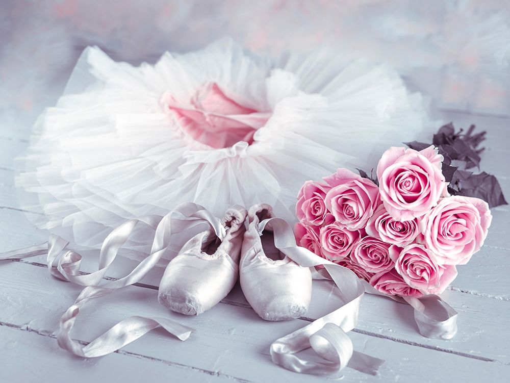Ballet shoes and skirt