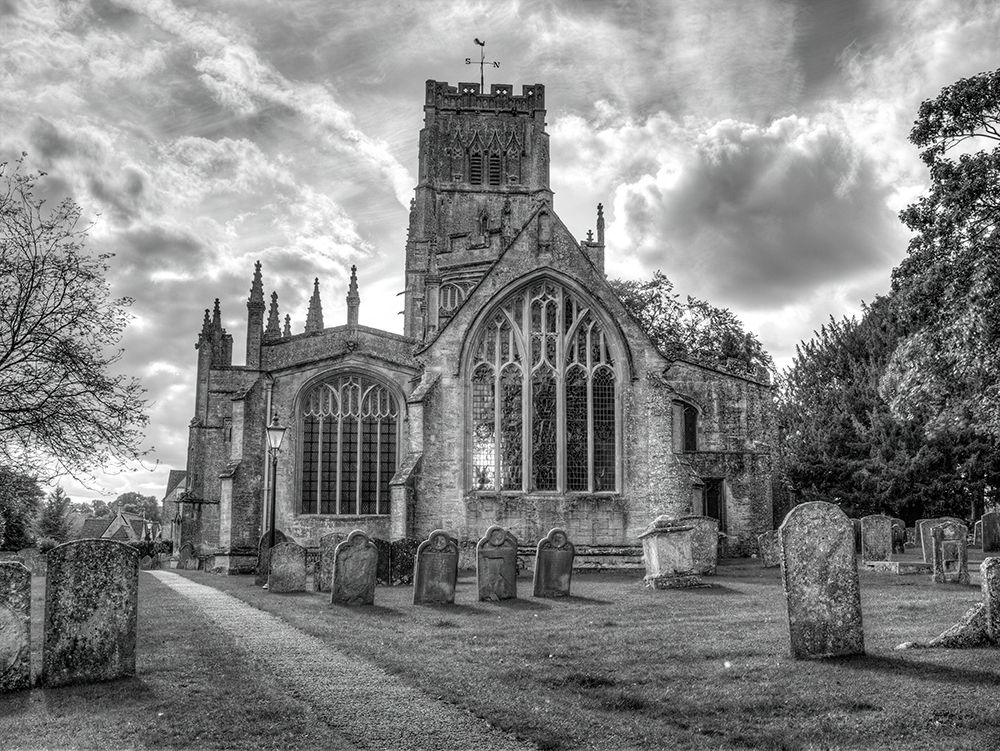 Old church in Northleach town-Cotswolds-UK