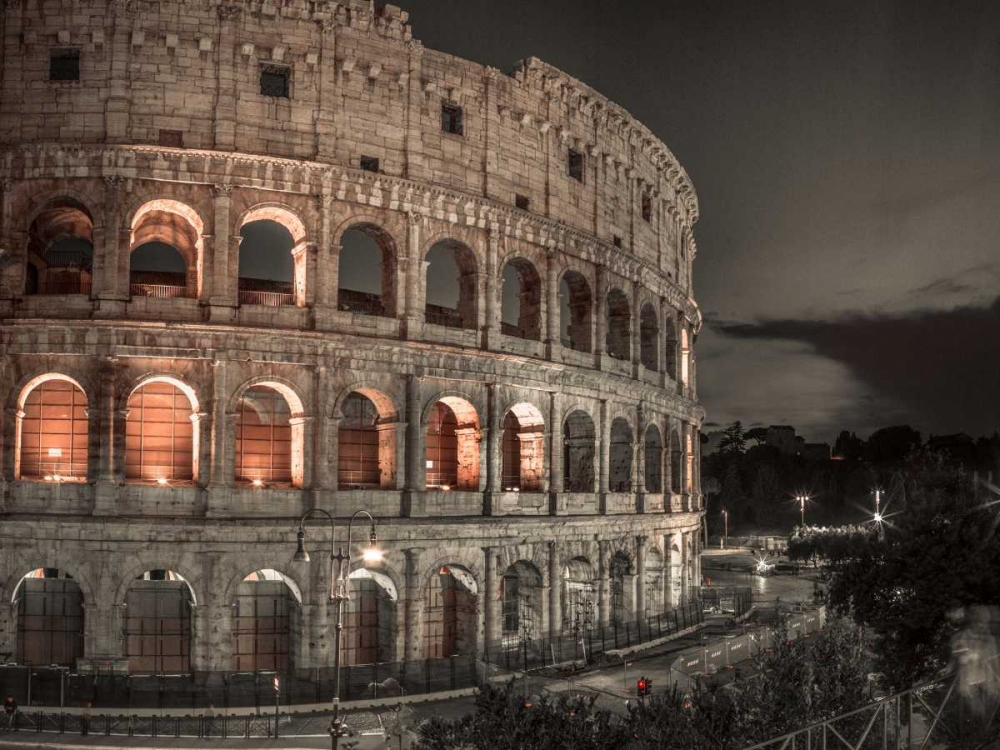 Famous Colosseum in Rome, Italy