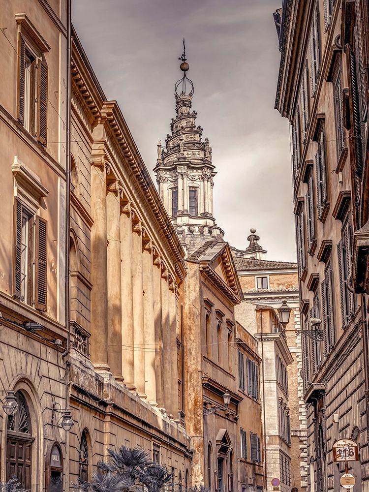 Old town in Rome-Italy