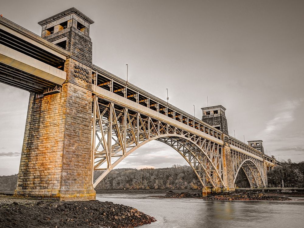Britania bridge in Conwy-North Wales
