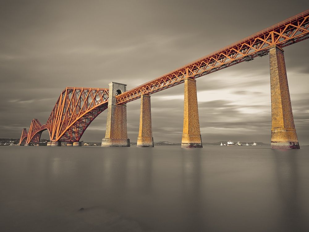 Forth Rail Bridge, Scotland, FTBR-1923