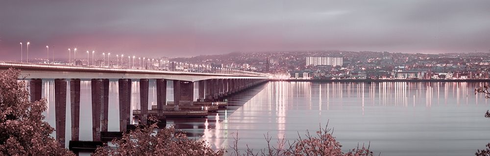 Tay Road Bridge over river Tay, Dundee, Scotland,FTBR 1858