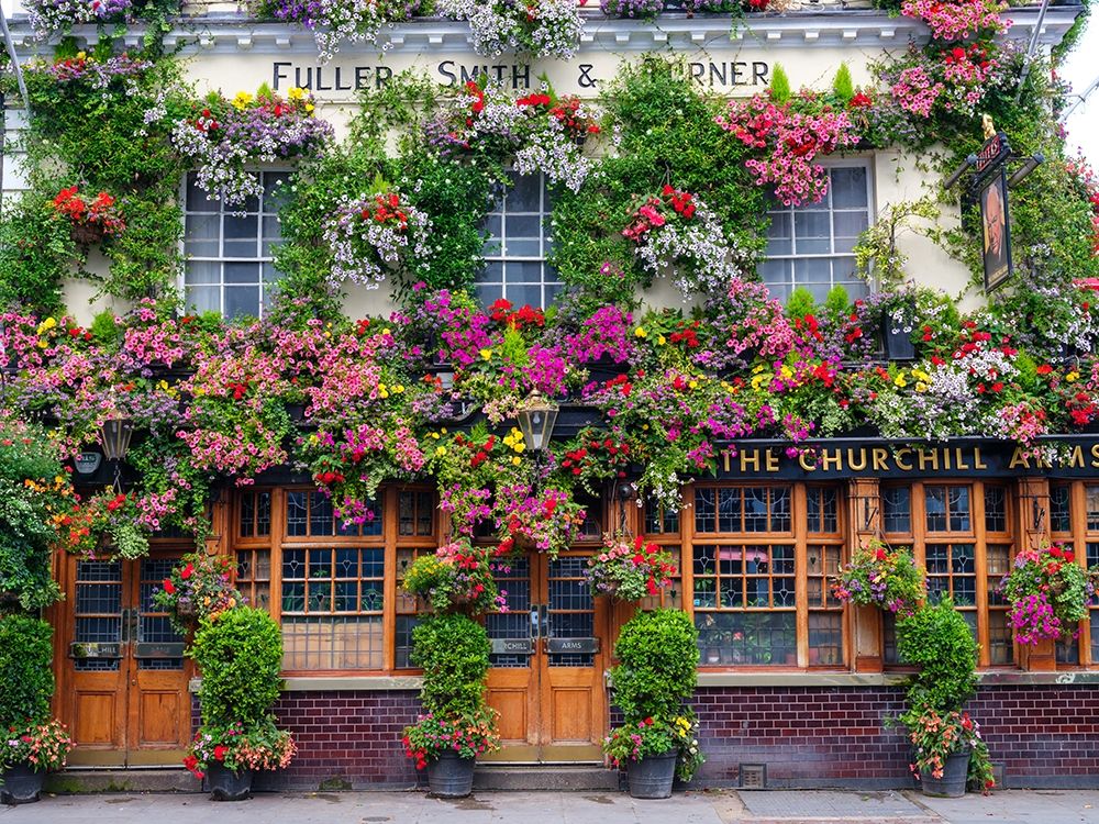 The Churchill Arms pub-London