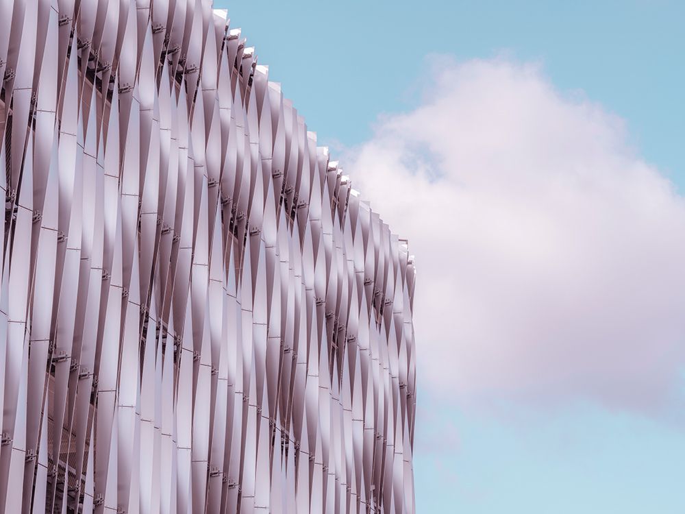 Commercial building exterior
