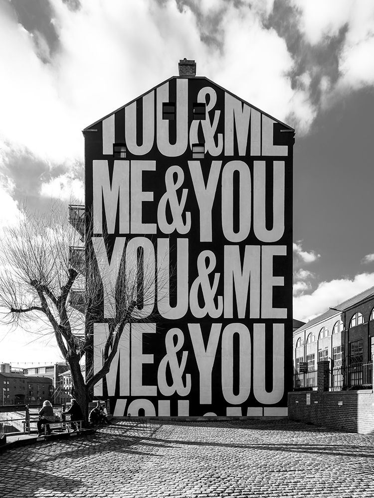 Me And You Mural on building exterior