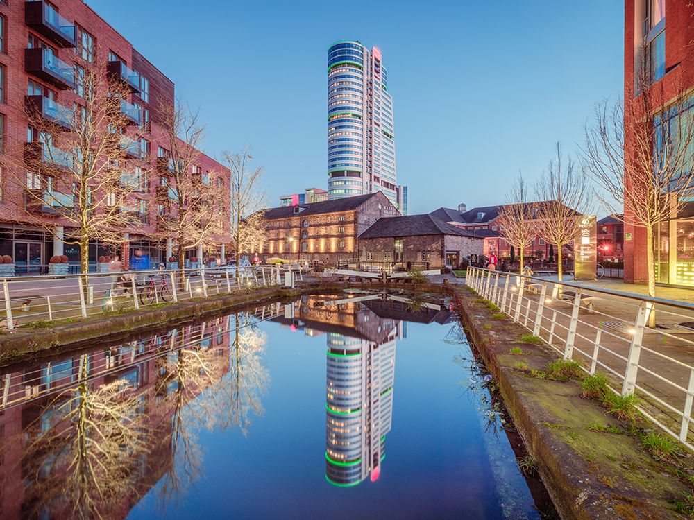 Canal reflections, Leeds