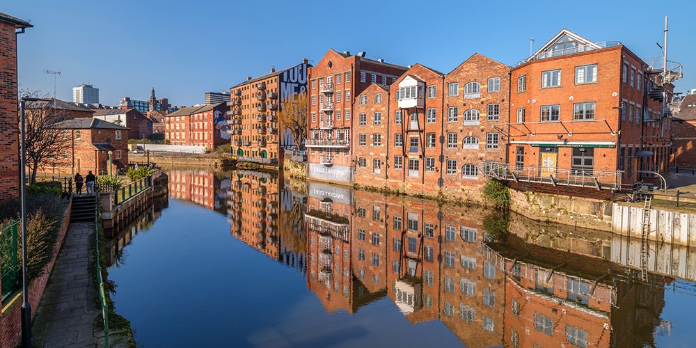 Canal reflections, Leeds