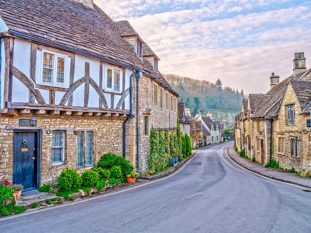 Stone cottages, Castle Combe