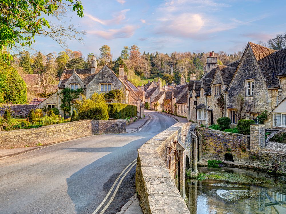 Stone cottages, Castle Combe