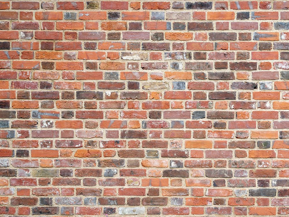 Old and rustic brick wall
