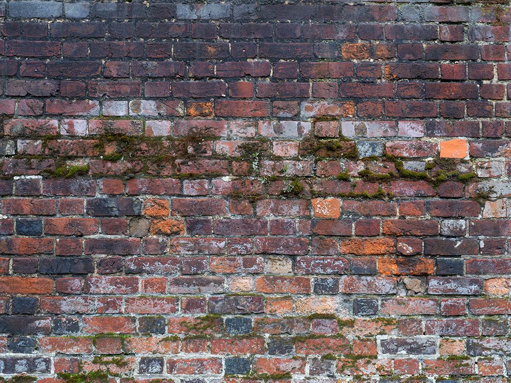 Old and rustic brick wall