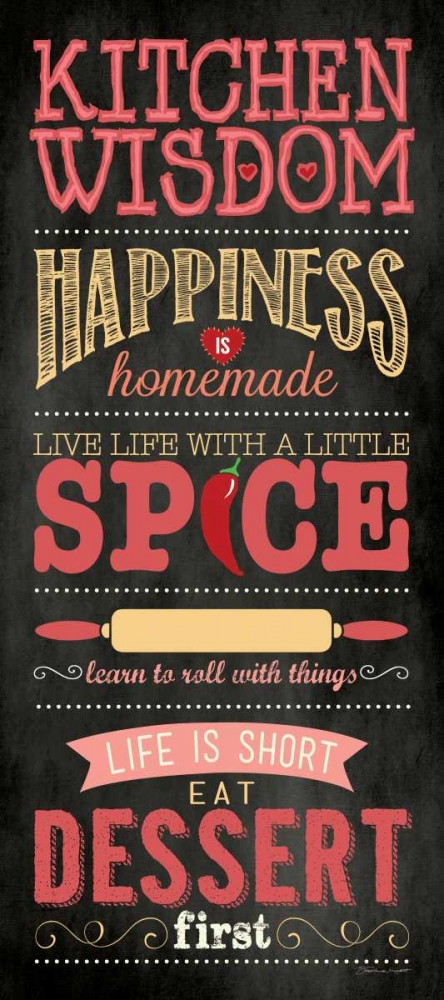 Kitchen Wisdom - Black