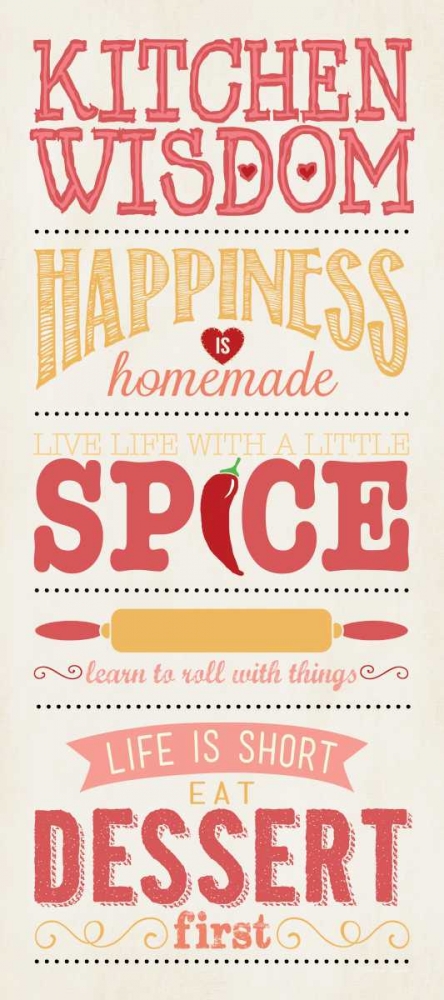 Kitchen Wisdom - White