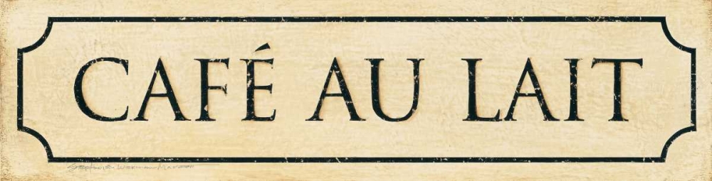 Cafe Au Lait
