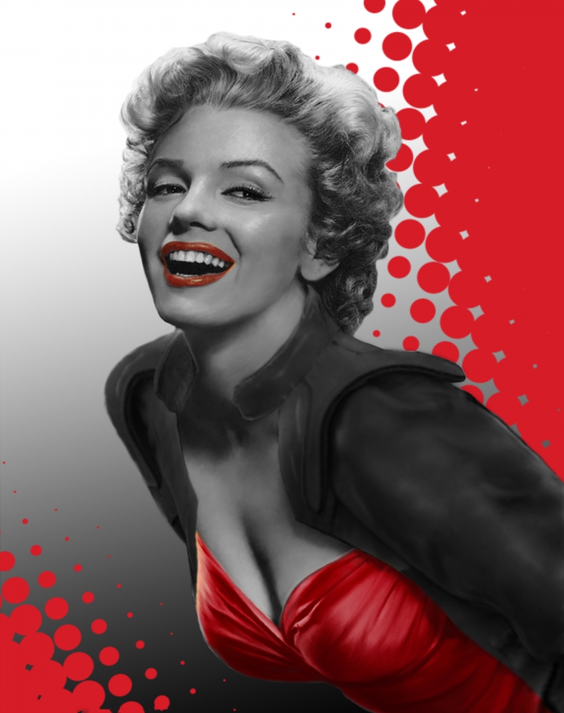 Marilyn Red Dots