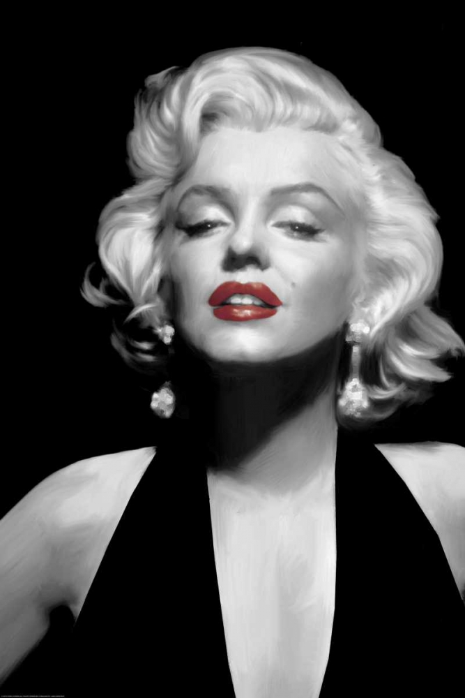 Halter Top Marilyn Red Lips