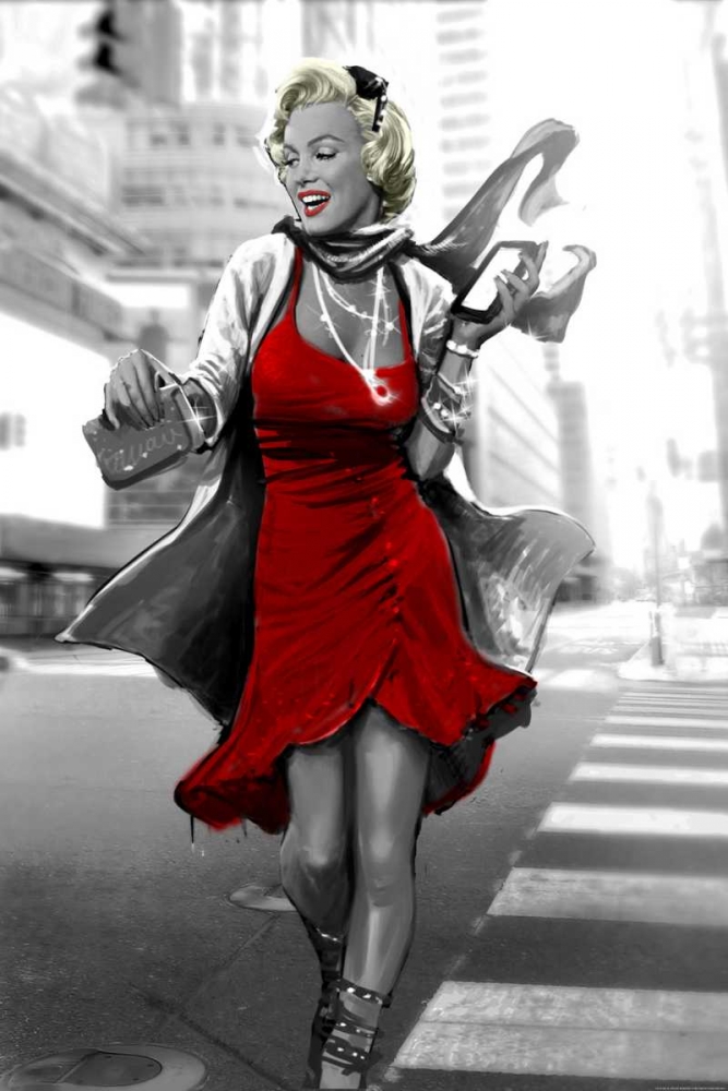 Marilyn In The City Red Dress