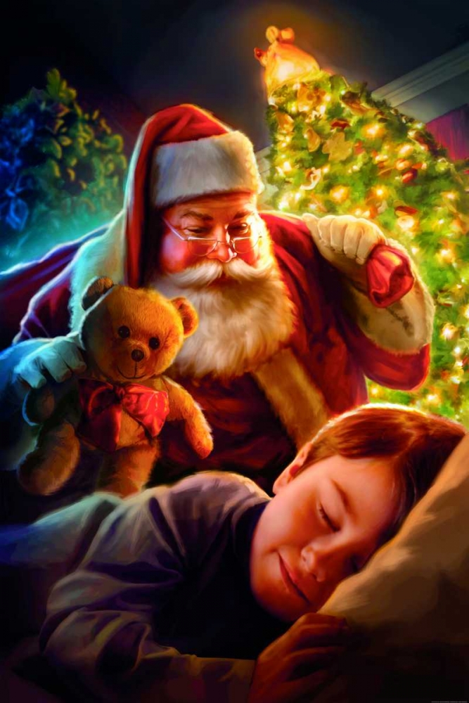 Santa Teddy Bear