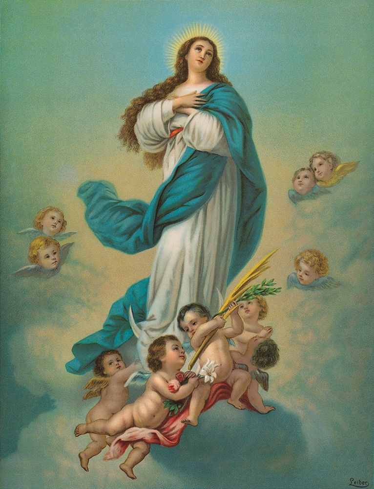MADONNA MIT ENGELN