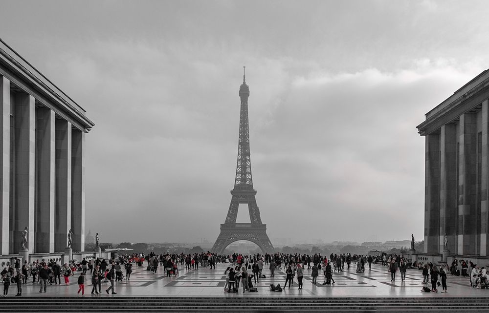 Paris With Red Accents