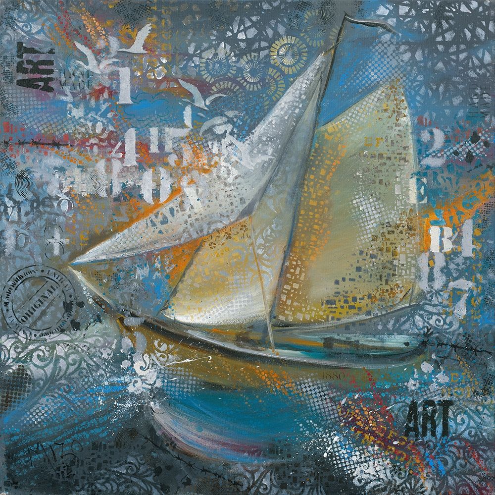 Sails in blue