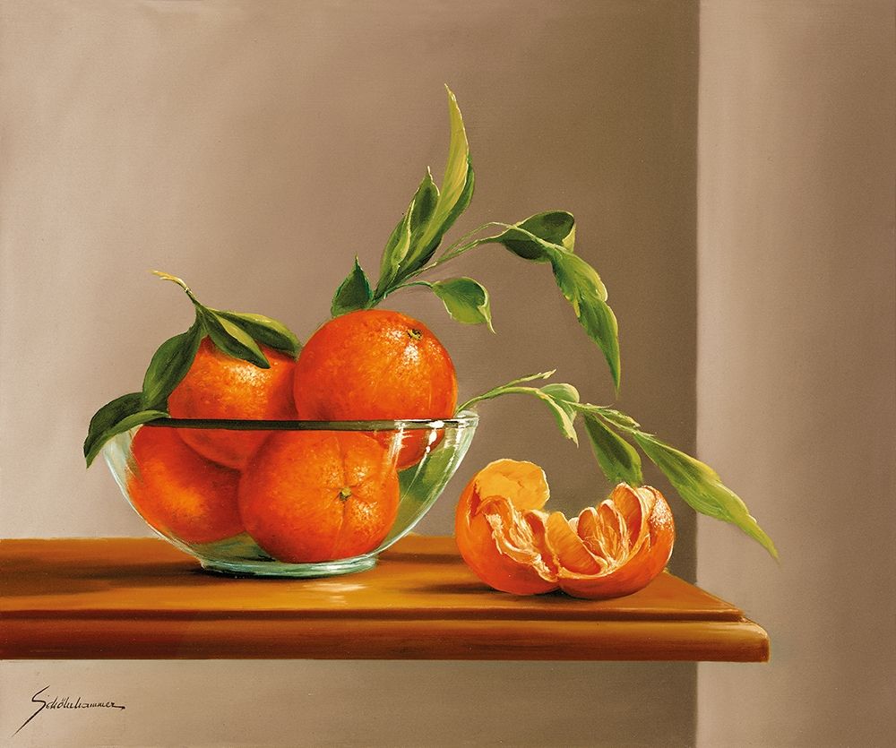 TANGERINES WITH GREEN