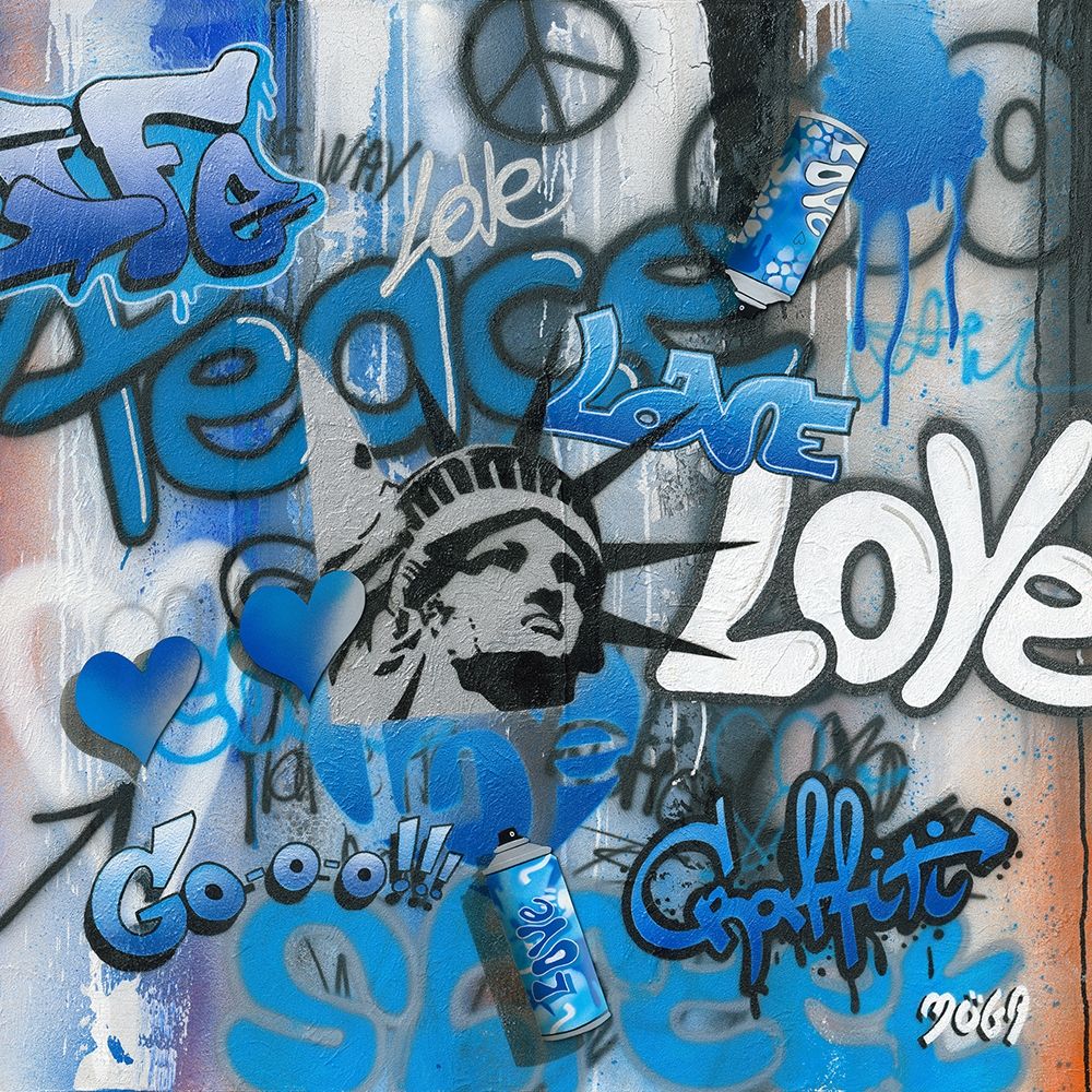 PEACE LOVE GRAFFITY