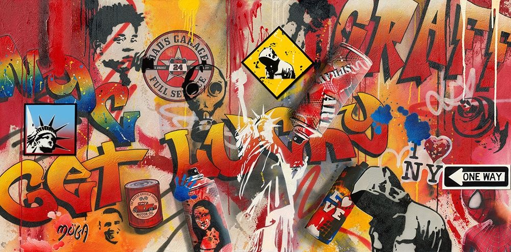 GET LUCKY GRAFFITY