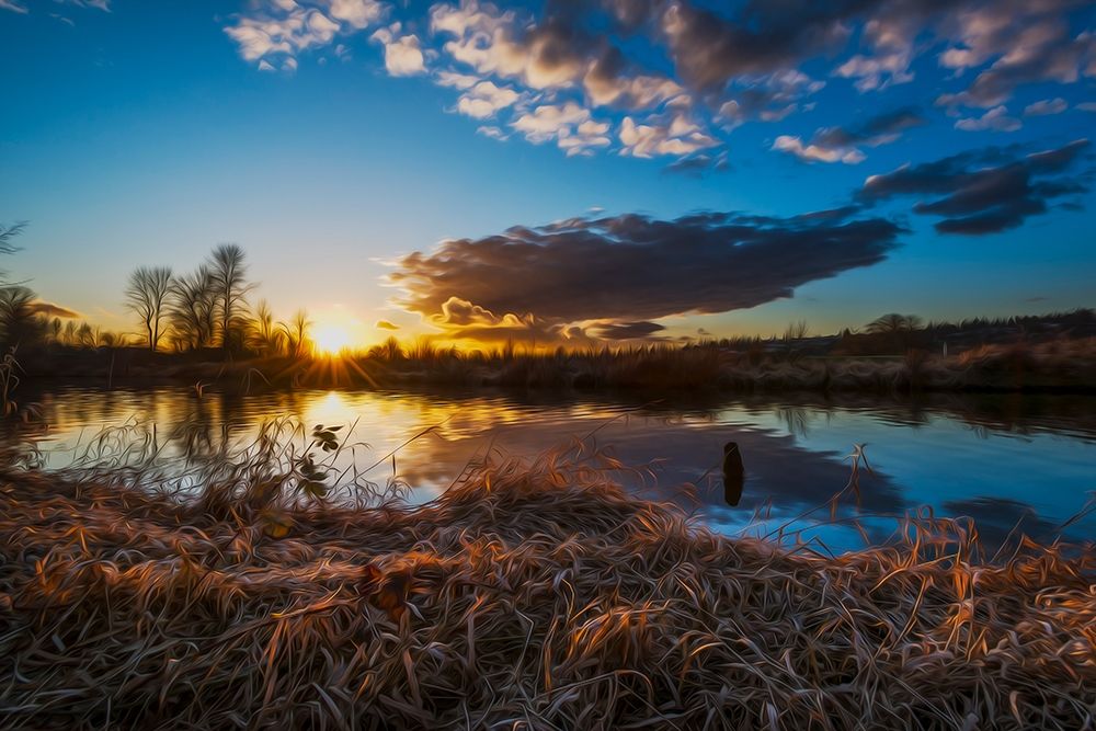SUNSET RIVER I