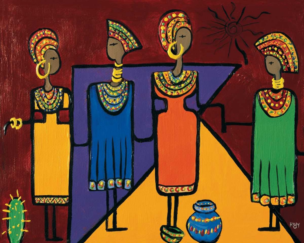Colorful Africa I
