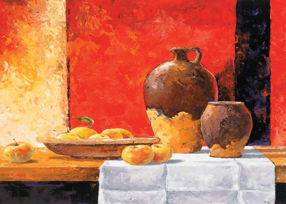 Stillife with apples I