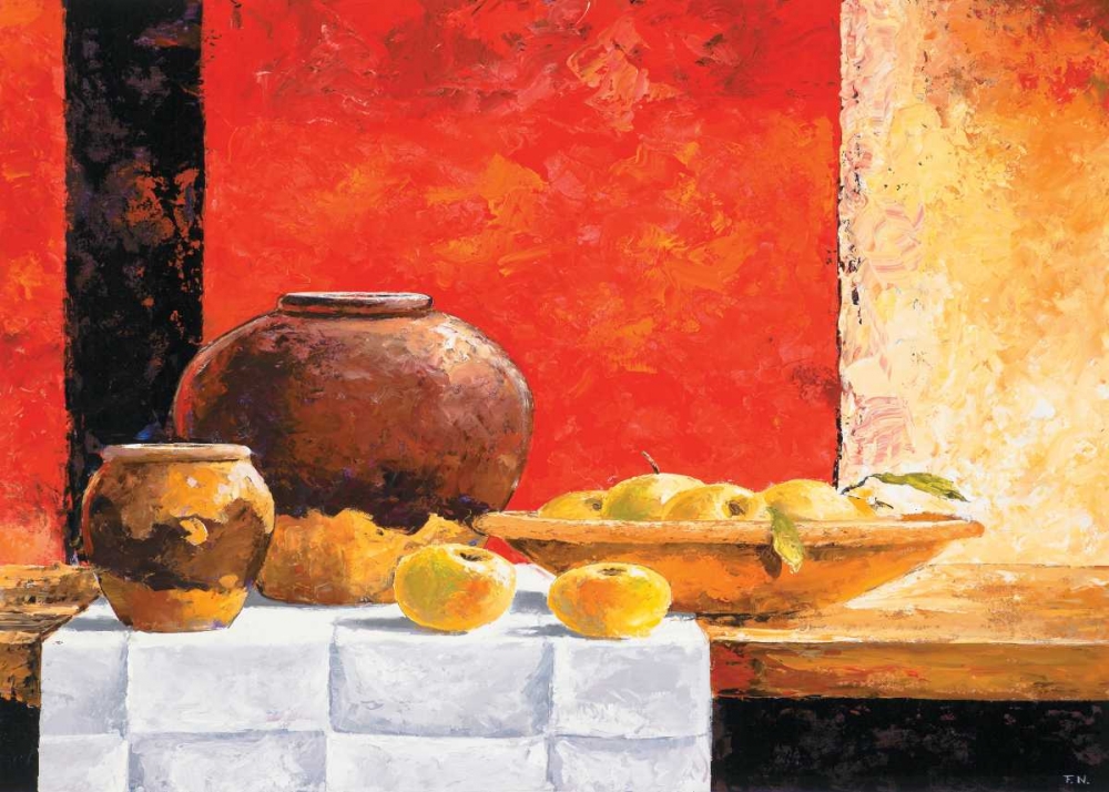 Stillife with apples II