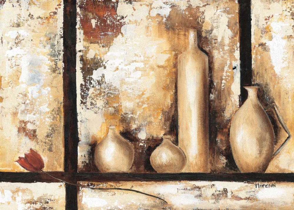 Stillife with vases II