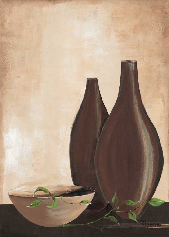 Brown vase IV