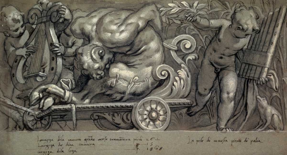 Dionysus and Putti