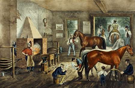 Trotting Cracks at The Forge