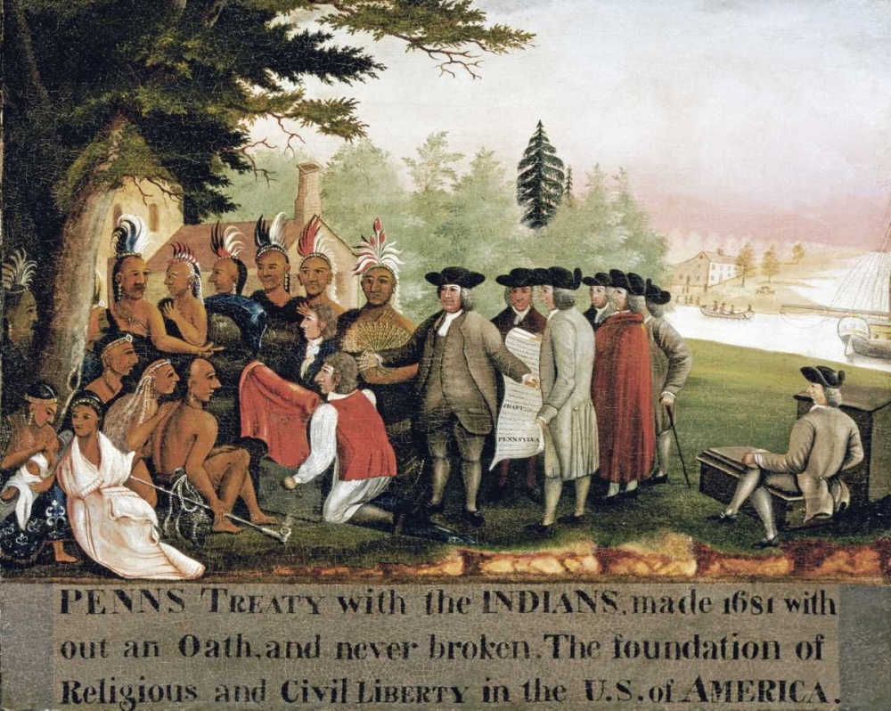 Penns Treaty With The Indians
