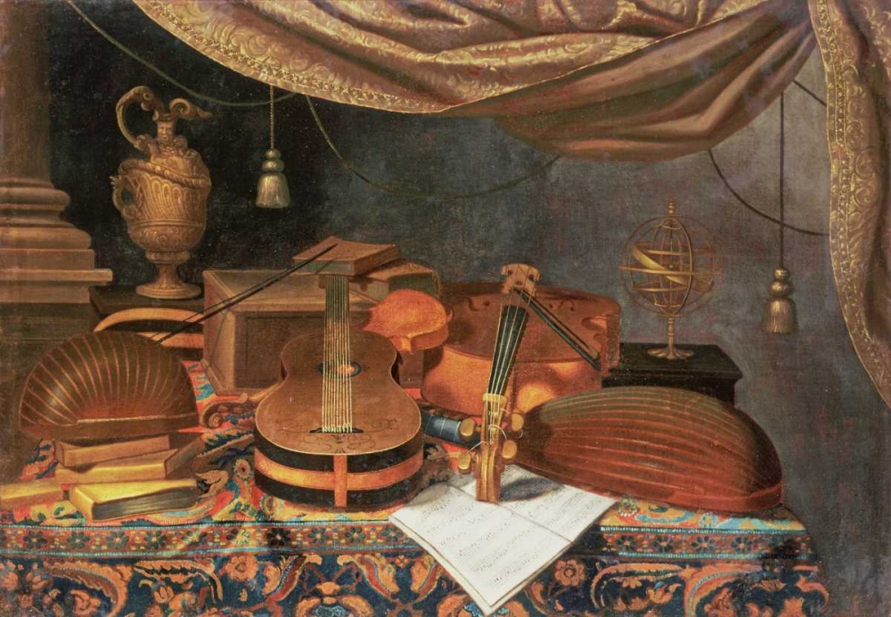 A Guitar, a Cello, Lutes
